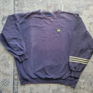 Vtg Notre Dame adidas sweater